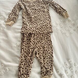 Leopard Print Kids Pajamas